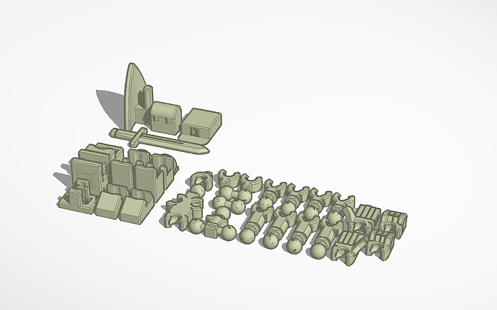 3D design T-13 Mini - Tinkercad