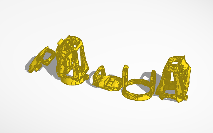 3D design Kongs B.E.A.S.T Glove (Godzilla x Kong the new Empire - Tinkercad