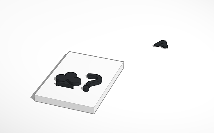 3D design Card - Tinkercad