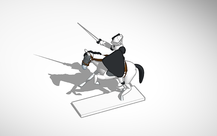 3D design RIDER - Tinkercad