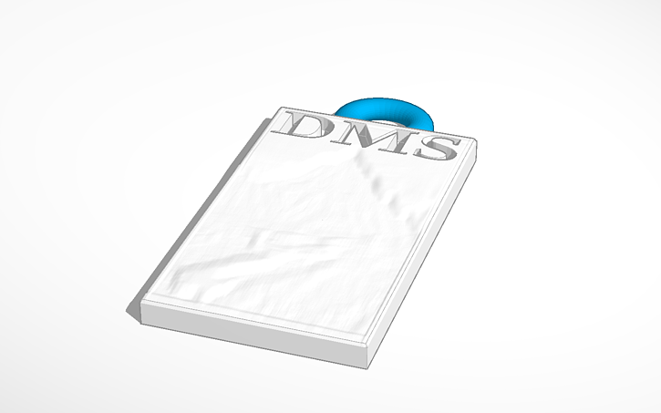 3D design mccabe.dms.keychain.tam.image.rev4 - Tinkercad