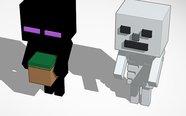3D design Funko pop - Tinkercad