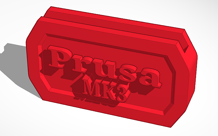 3D design SD Card Grip - Tinkercad
