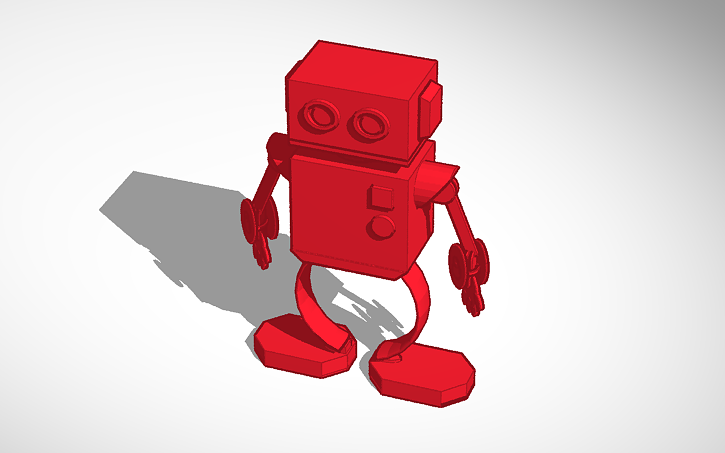 3D design robot - Tinkercad