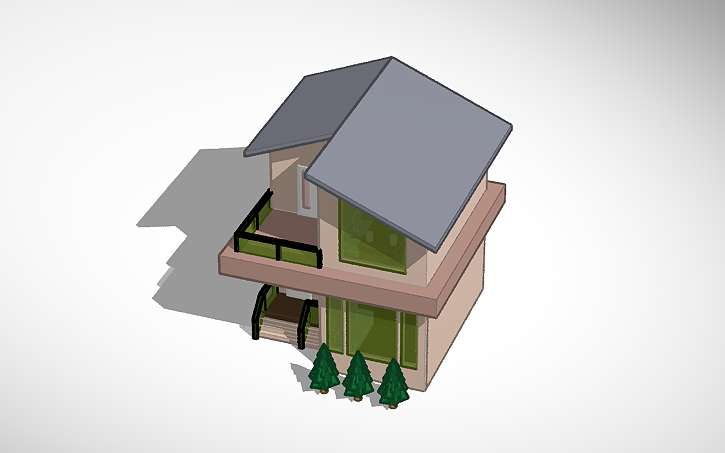 3D design House - Tinkercad