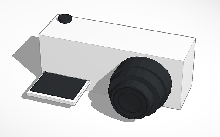 3D design CAMERA - Tinkercad