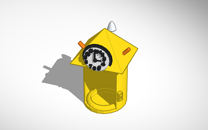 3D design The Time Machine - Tinkercad