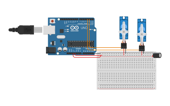 Circuit Design Using Python Circuit design OpenCV - Python With Arduino - Tinkercad