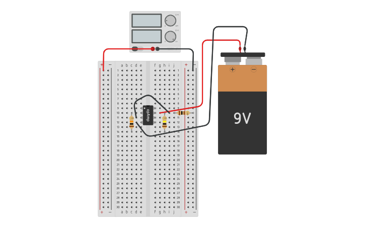 Circuit design Lab 4 - Tinkercad