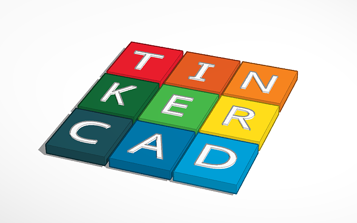 3D design Tinkercad Logo - Tinkercad