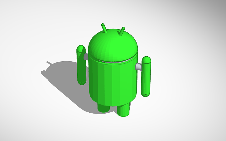 3D design Android - Tinkercad
