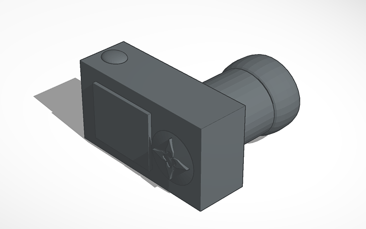 3D design camera - Tinkercad