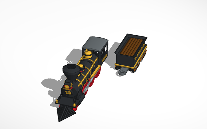 3D design train - Tinkercad