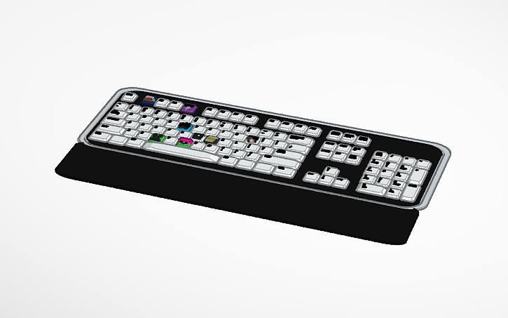 3D design B for Brainly Community Keyboard - Tinkercad
