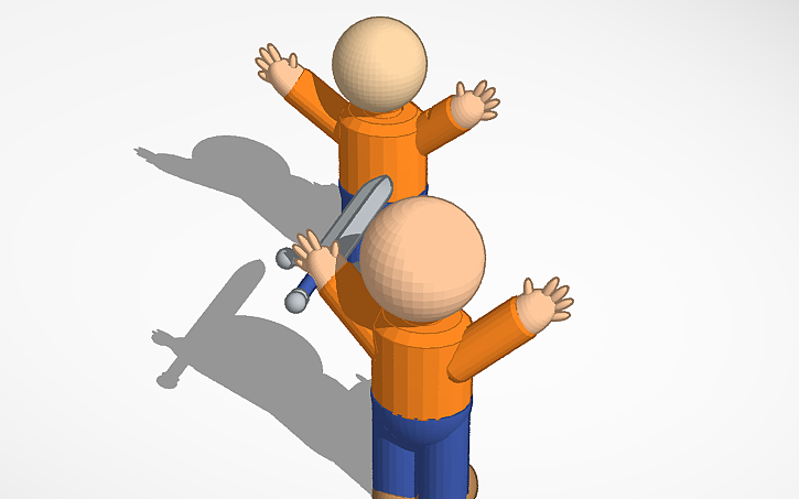 3D design Interactive sword fight - Tinkercad
