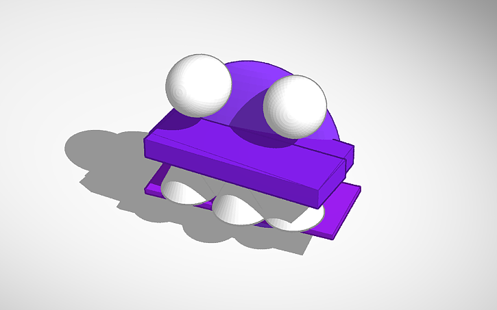3D design Creepy Face - Tinkercad
