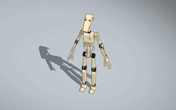 3D design B1 Battle Droids (TF2) 3.0 - Tinkercad
