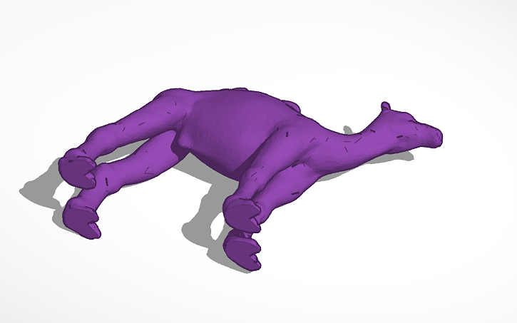 3D design Purple Camel-2 - Tinkercad