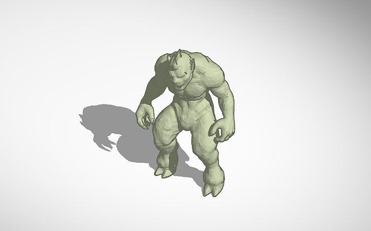 3D design Cyclops - Tinkercad