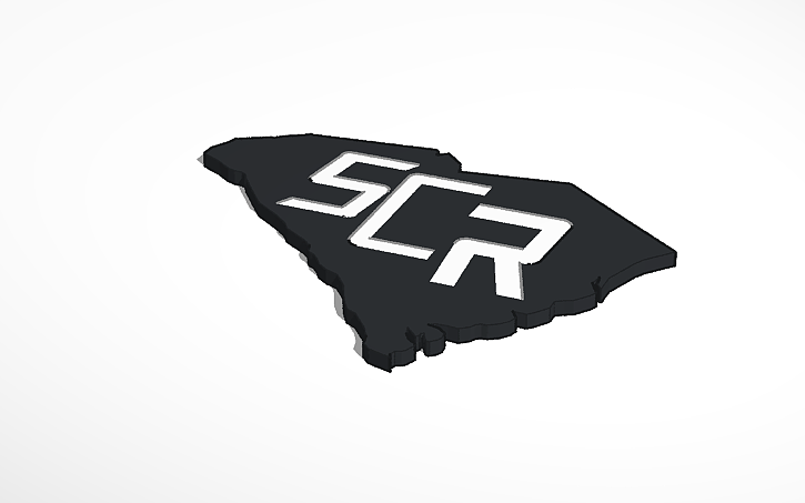 3D design South Carolina Raceworks logo - Tinkercad