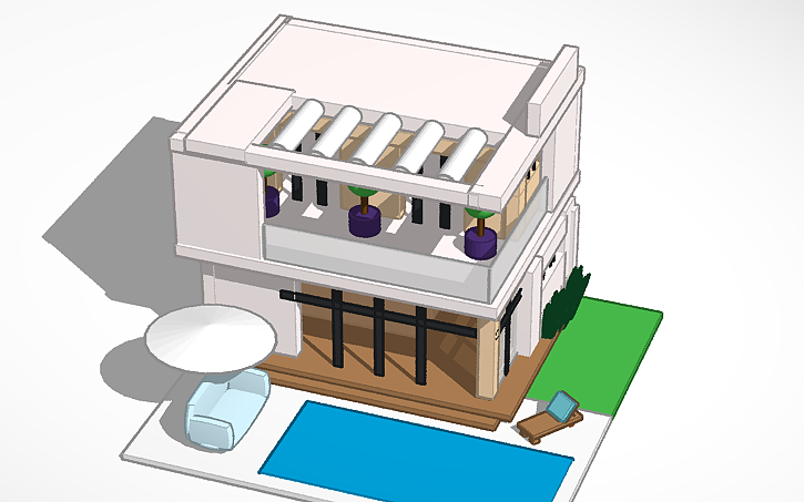3D design Dream Home - Tinkercad