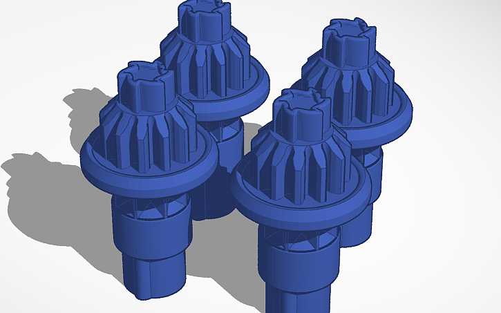 Vortex Bit Beyblade 3D design Beyblade X Vortex bit - Tinkercad