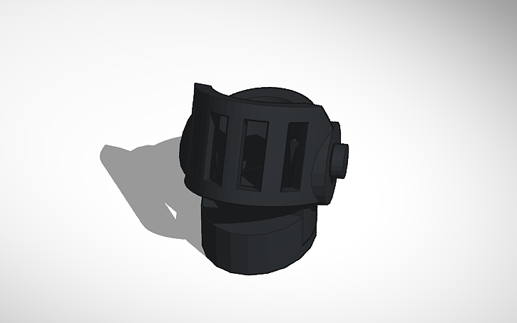 3D design Mega Knight Helmet - Tinkercad