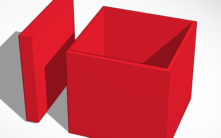 3D design Box - Tinkercad