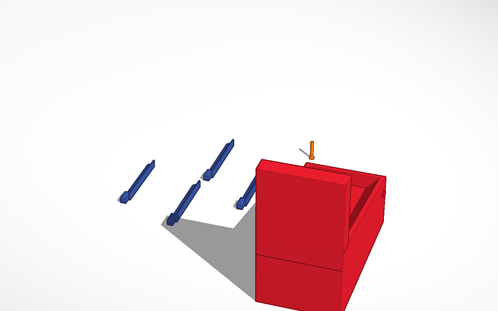 3D design pinball machine - Tinkercad