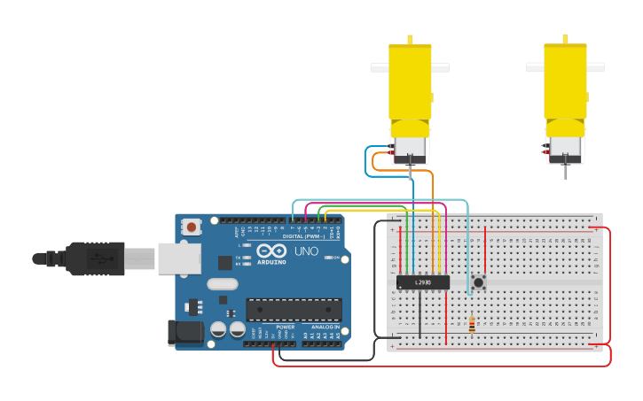Circuit design O2_Motor_Control_2 - Tinkercad