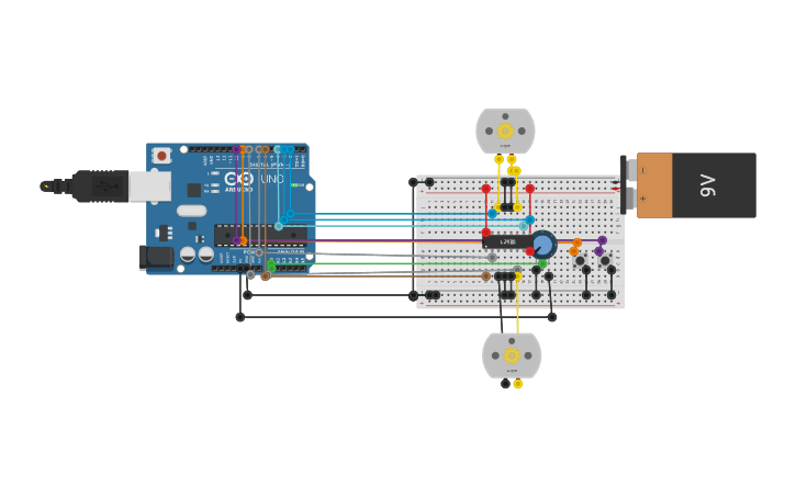 Circuit design assignment 10 - Tinkercad