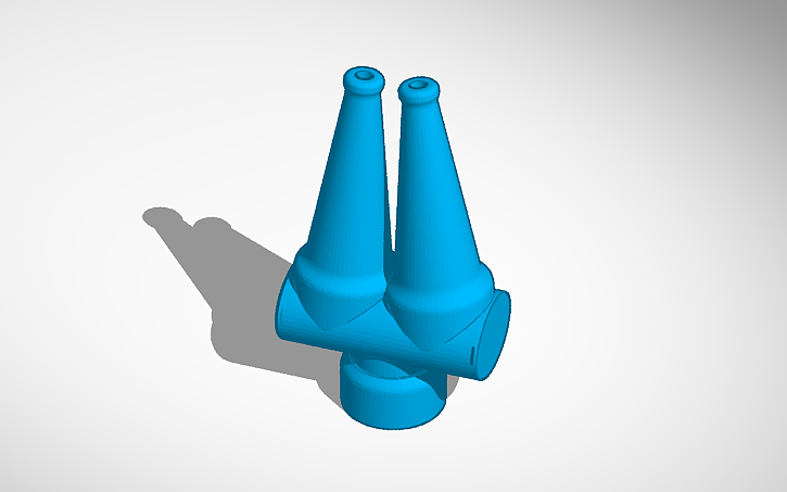 3D design pool filter cleaner - Tinkercad