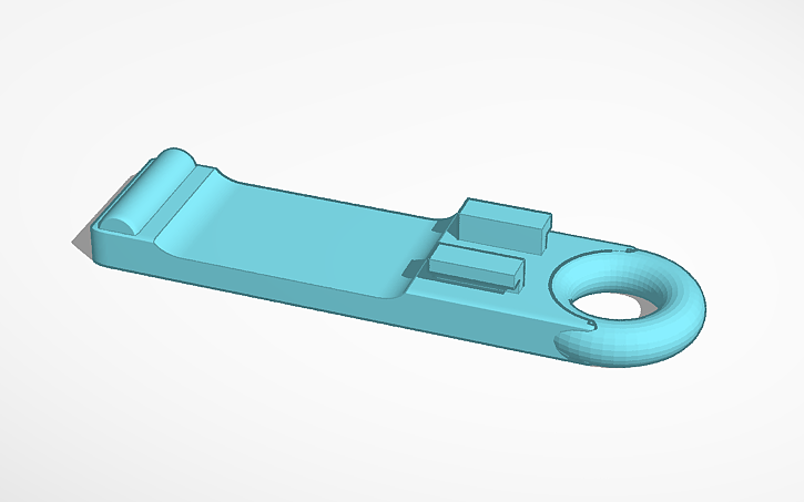 3D design Radio Slip Clip Ring R1 - Tinkercad