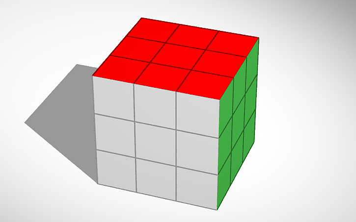 Rubycube 3D design Rubix Cube - Tinkercad