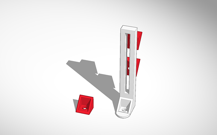 3D design GPU Sag Preventer - Tinkercad