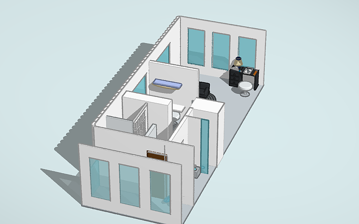 3D design Copy of Interior Design Challenge - Tinkercad