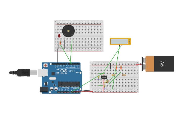 Circuit design Final Toaster Circuit - Tinkercad