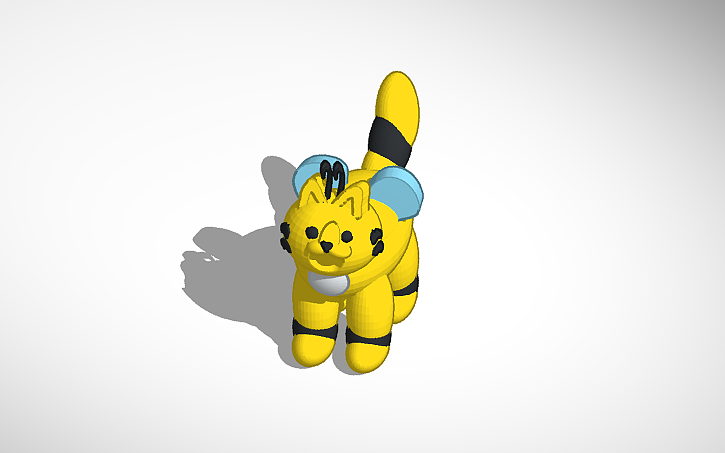 3D design CatBee Poppy Playtime - Tinkercad