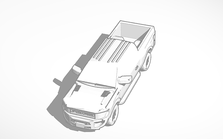 3D design #72-Ford Raptor - Tinkercad