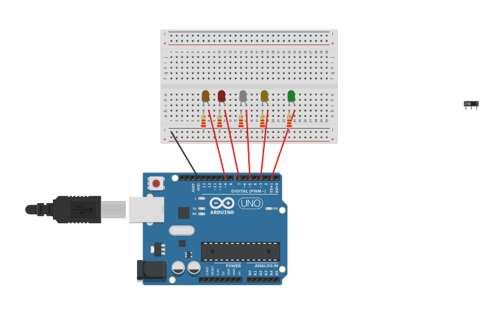 Circuit design Modelo A apartado a_AML - Tinkercad