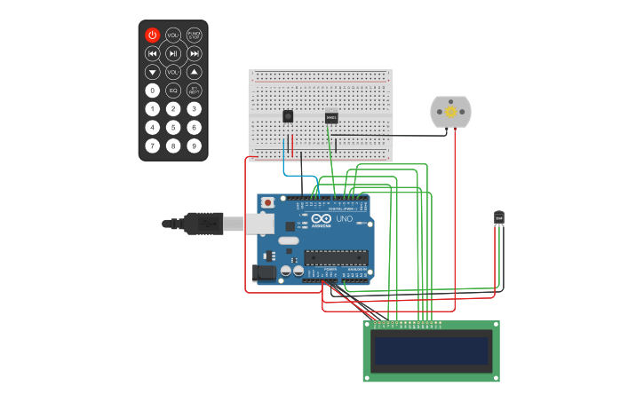 Circuit design Copy of termostat - Tinkercad