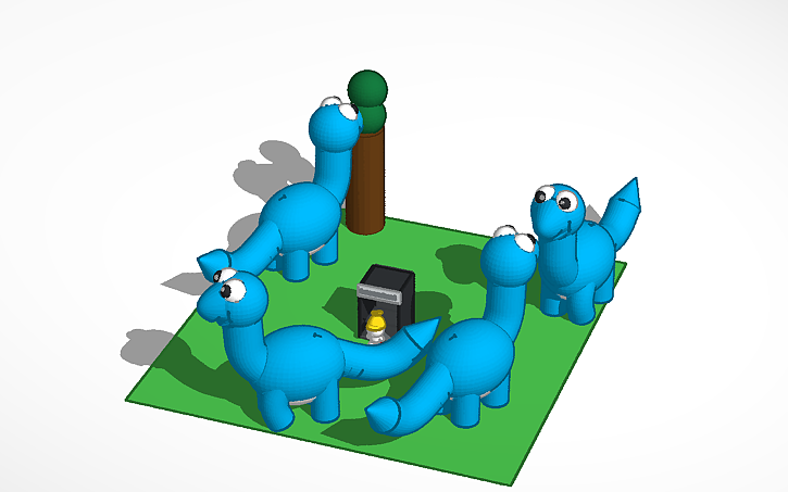 3D design Time Machine - Tinkercad