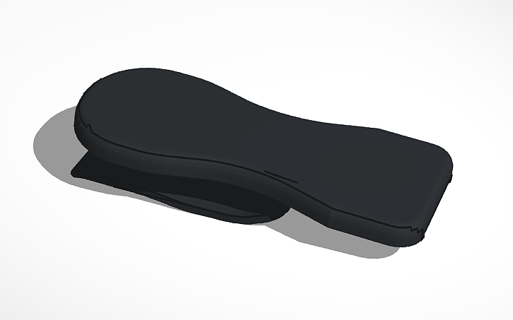 3D design Arm Rest - Tinkercad