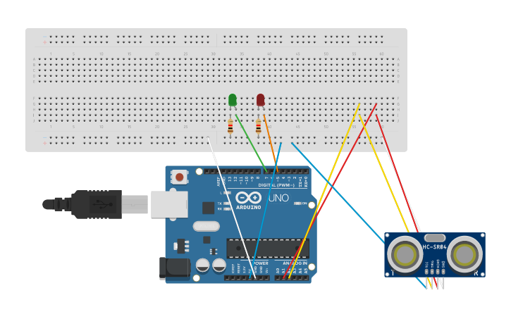 Circuit design sensor - Tinkercad