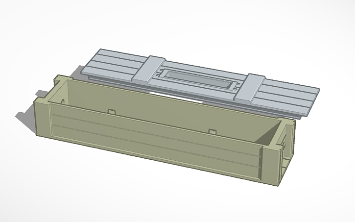 3D design pen box 3 - Tinkercad