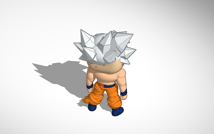 3D design funko pop - Tinkercad