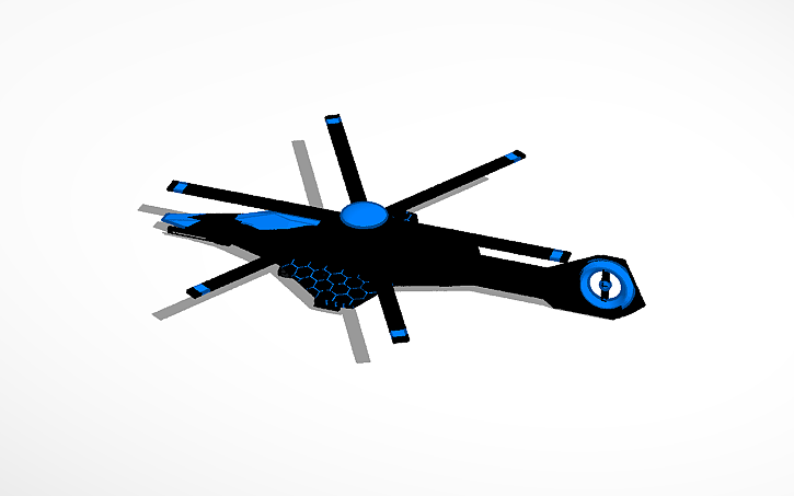 3D design SH-1 Hawk - Tinkercad