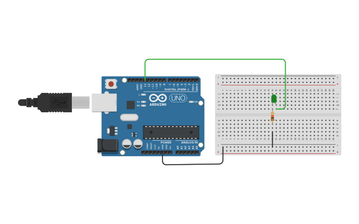 Circuit design Lab01_code01 - Tinkercad
