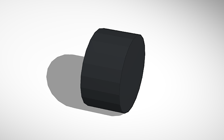 3D design roda - Tinkercad
