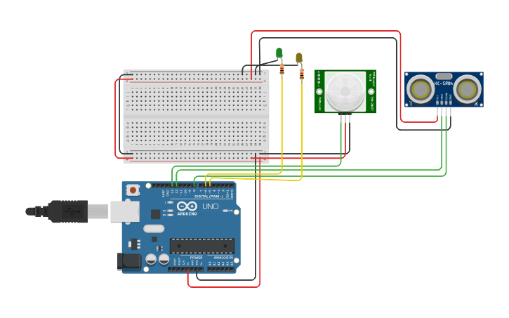 Flowchart For Led Distance Indicator Circuit design Copy of Motion and Distance-Based LED Indicator System ...
